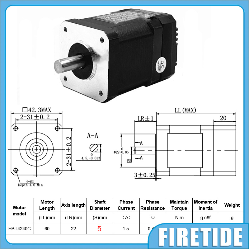 Nema 23 Closed Loop Stepper Motor Driver Kit - ชุดไดรเวอร์มอเตอร์สเต็ปเปอร์แบบวงปิด Nema17 Nema23, ขนาด 42/57 มม.