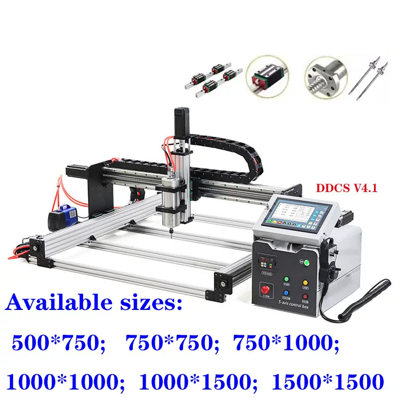 DDCS V4.1 ระบบควบคุมออฟไลน์ 4  - Ddcs V4.1 4 Axis Cnc Offline Controller บทวิจารณ์และราคา