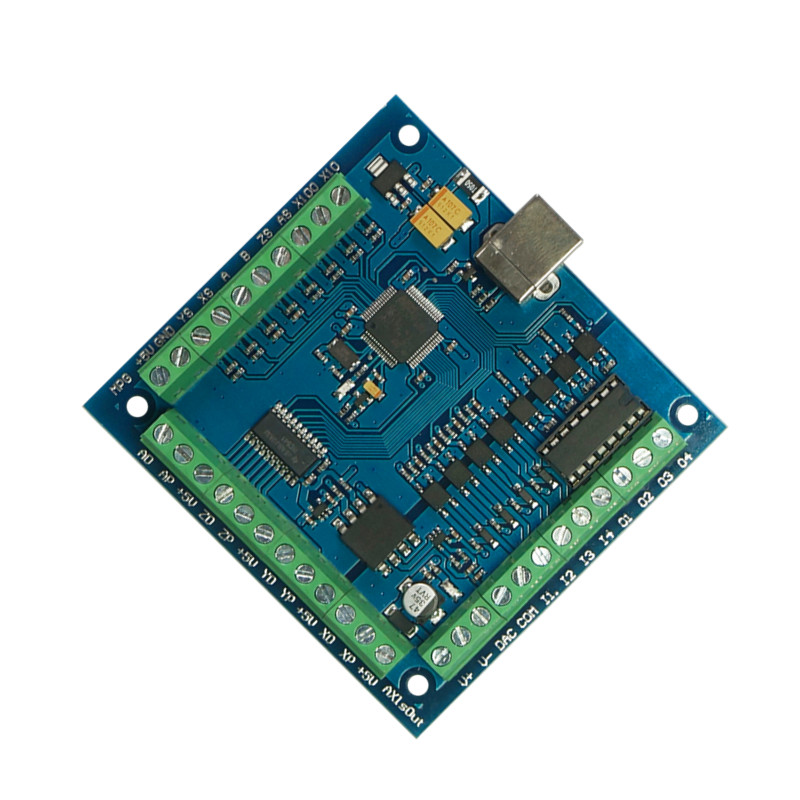 การ์ดควบคุมเครื่องจักร CNC แบบ - Mach3 Usb Cnc Controller 4 Axis 100Khz บทวิจารณ์และราคา