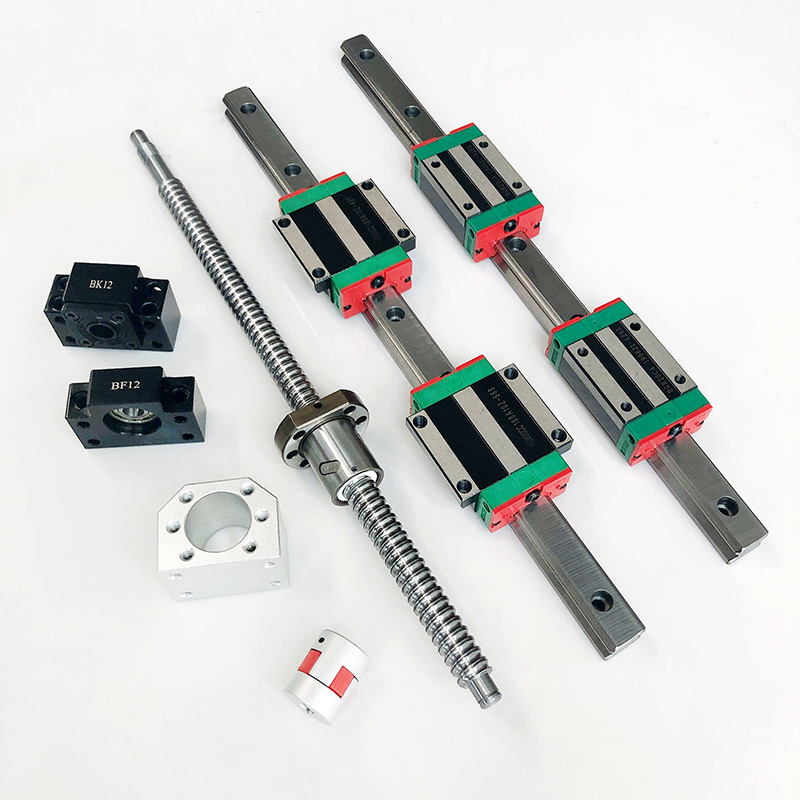 รางเลื่อนแบบเส้นตรง HGR20 HGR1 - Hgr20 Linear Guide Rail Ballscrew Set บทวิจารณ์และราคา