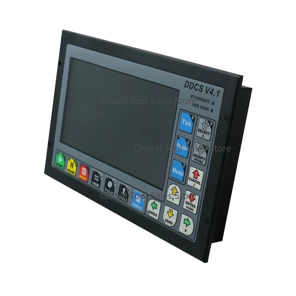 ตัวควบคุมการเคลื่อนที่แบบสแตนด - Ddcs V4.1 4 Axis Cnc Offline Controller บทวิจารณ์และราคา