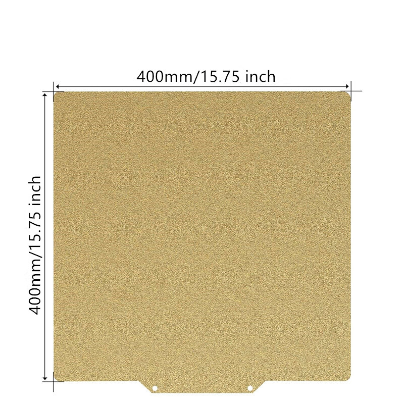 แผ่น PEI แบบมีพื้นผิว 400x400  - Cnc 3018 Pro Max Metal บทวิจารณ์และราคา