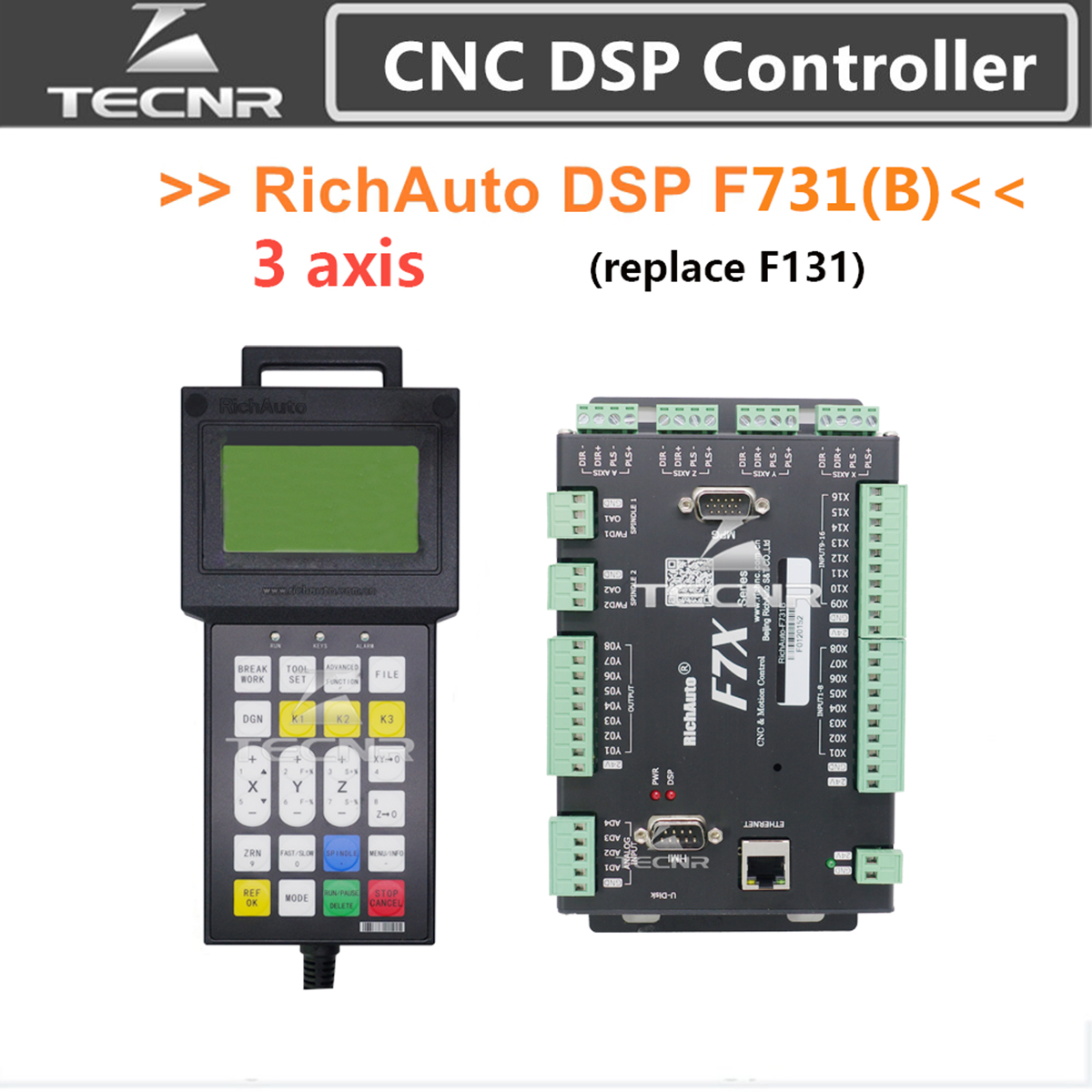 ระบบควบคุมการเคลื่อนที่ 3 แกน  - Richauto A11 Dsp Controller 3 Axis บทวิจารณ์และราคา