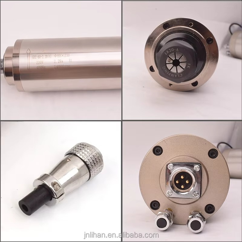 ชุดอินเวอร์เตอร์ VFD สำหรับมอเ - 2.2Kw Water Cooled Spindle Kit Vfd บทวิจารณ์และราคา